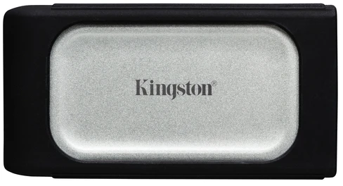 Išorinis kietasis diskas SSD Kingston XS2000 2TB Juodas-Sidabrinis (SXS2000/2000G)