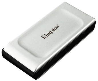 Išorinis kietasis diskas SSD Kingston XS2000 2TB Juodas-Sidabrinis (SXS2000/2000G)