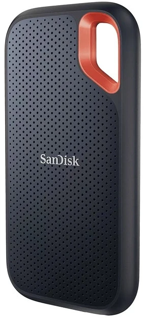 Išorinis kietasis diskas SSD SanDisk Extreme Portable V2 1TB Juodas-Oranžinis (SDSSDE61-1T00-G25)