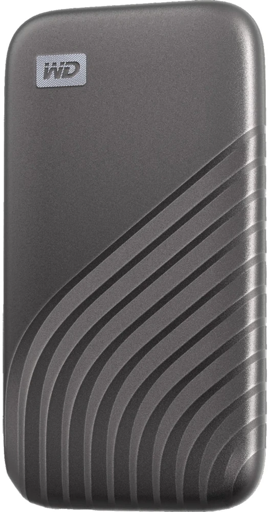 Išorinis kietasis diskas SSD Western Digital My Passport 2TB Pilkas (WDBAGF0020BGY-WESN)