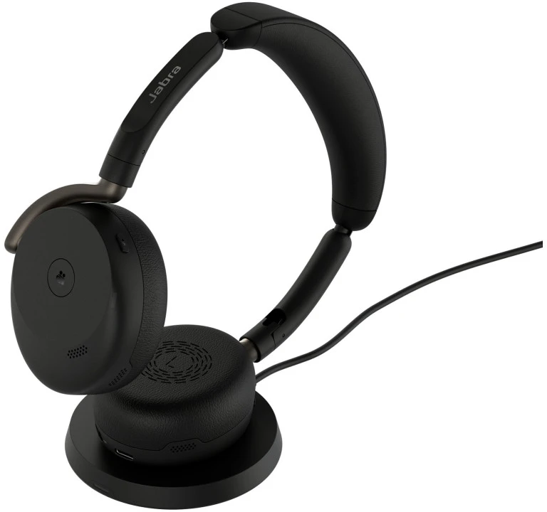 Jabra Ausinės Evolve3 65 Flex Link 390c MS belaidė įkrovimo kilimėlis