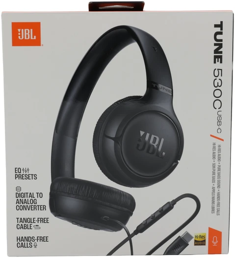 JBL JBLT530CBLK Tune 530 ausinės, juodos