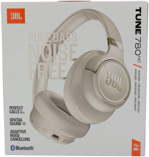JBL Tune 780NC Bluetooth Belaidės Ant ausų uždedamos Ausinės rusvai gelsvas EU