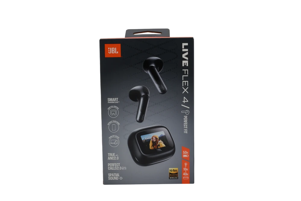 JBL Live Flex 4 belaidės ausinės į ausį su Bluetooth, 50 val. baterijos veikimo laikas