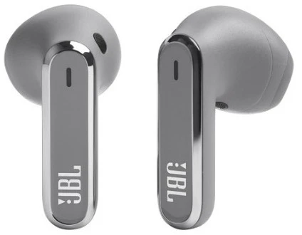 JBL Live Flex NC belaidės ausinės, Pilkos spalvos