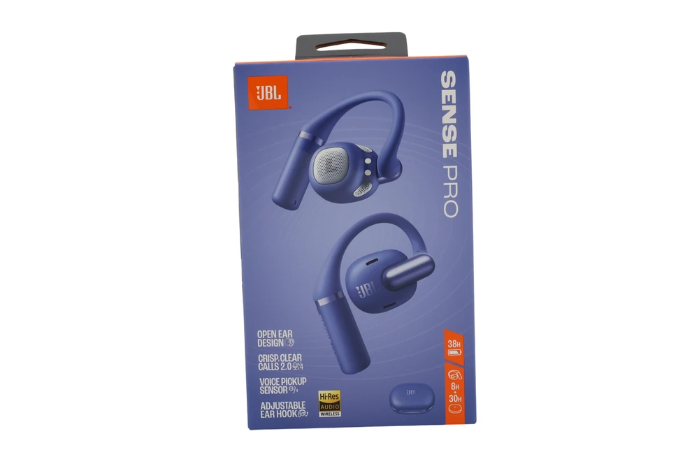 JBL Sense Pro TWS atviri ausų ausinės, Hi-Res, IP54, Mėlyna