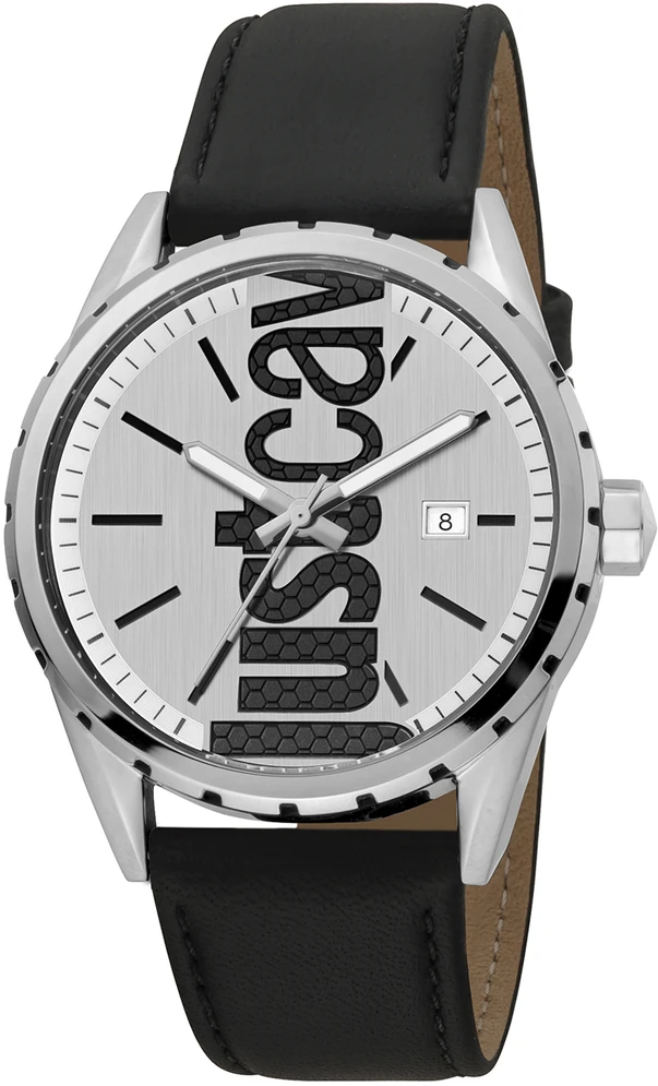 JustCavalli Laikrodis JUST CAVALLI JC1G082L0105. Kwarcowy, Kolor pilka. Mężczyzna.
