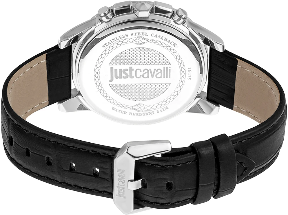 JustCavalli Laikrodis JUST CAVALLI JC1G175L0215. Kwarcowy, Kolor pilka. Mężczyzna.