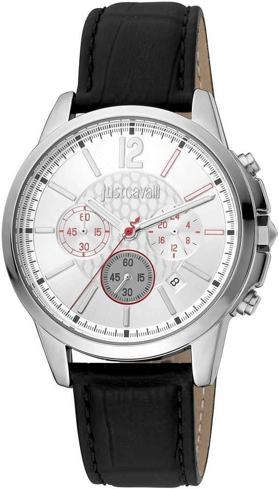 JustCavalli Laikrodis JUST CAVALLI JC1G175L0215. Kwarcowy, Kolor pilka. Mężczyzna.