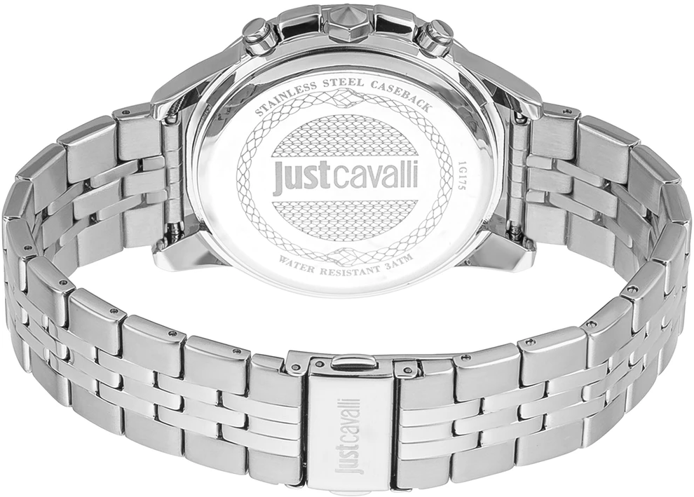 JustCavalli Laikrodis JUST CAVALLI JC1G175M0255. Kwarcowy, Kolor pilka. Mężczyzna.