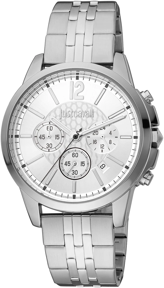 JustCavalli Laikrodis JUST CAVALLI JC1G175M0255. Kwarcowy, Kolor pilka. Mężczyzna.
