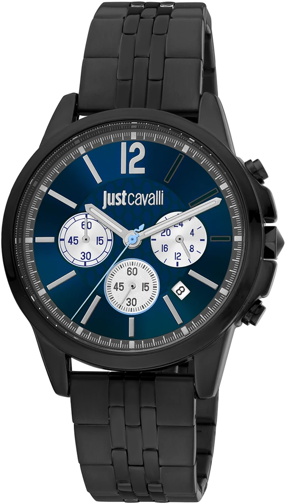 JustCavalli Laikrodis JUST CAVALLI JC1G175M0275. Kwarcowy, Kolor mėlyna. Mężczyzna.