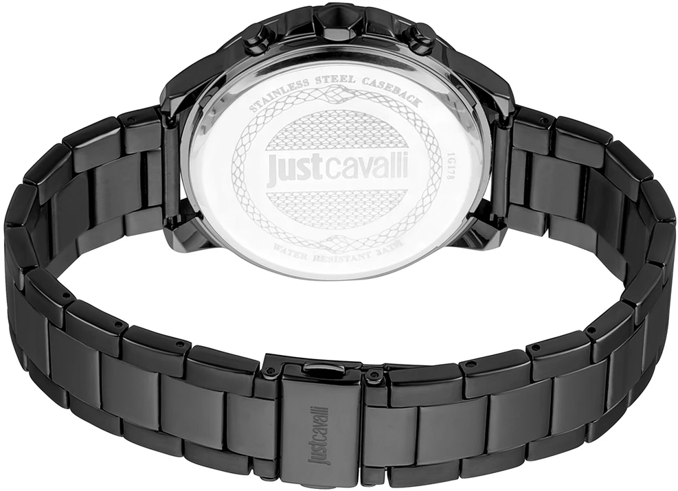 JustCavalli Laikrodis JUST CAVALLI JC1G178M0075. Kwarcowy, Kolor mėlyna. Mężczyzna.