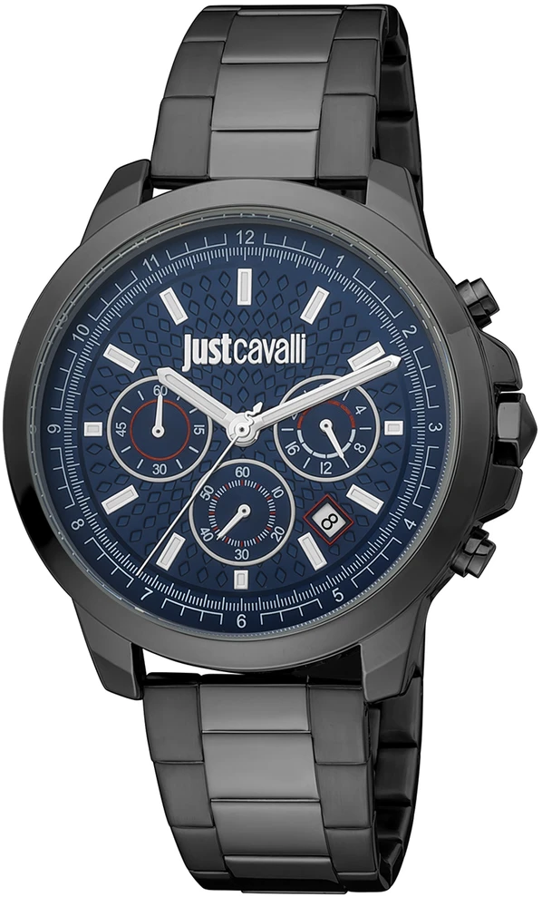 JustCavalli Laikrodis JUST CAVALLI JC1G178M0075. Kwarcowy, Kolor mėlyna. Mężczyzna.
