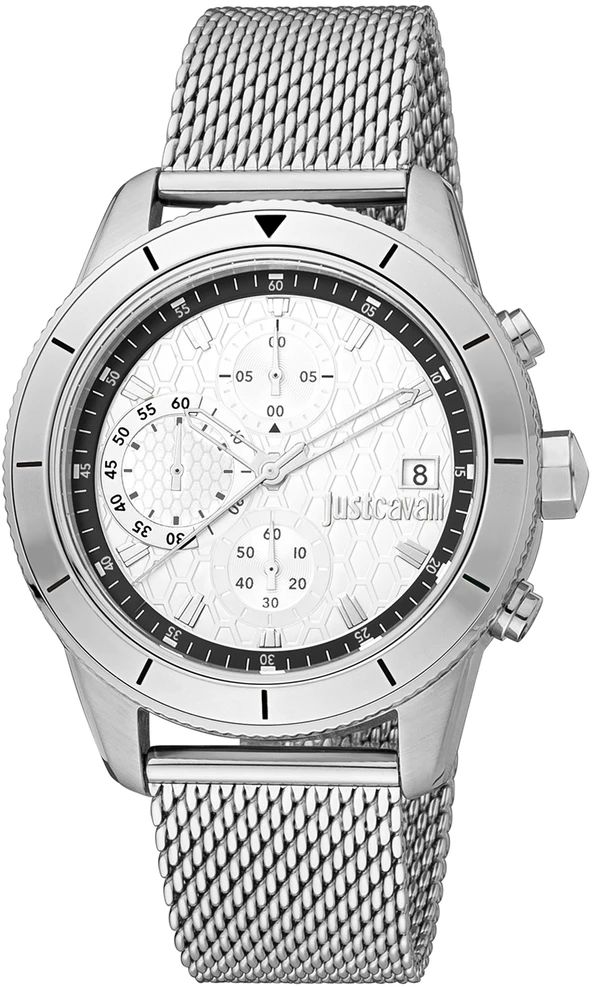 JustCavalli Laikrodis JUST CAVALLI JC1G215M0045. Kwarcowy, Kolor pilka. Mężczyzna.