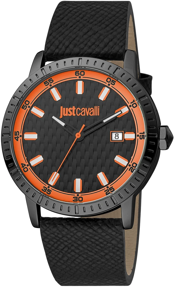 JustCavalli Laikrodis JUST CAVALLI JC1G216L0035. Kwarcowy, Kolor raudona. Mężczyzna.