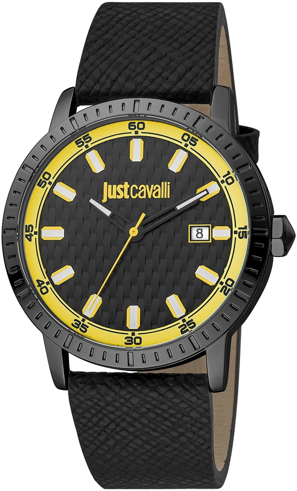 JustCavalli Laikrodis JUST CAVALLI JC1G216L0045. Kwarcowy, Kolor raudona. Mężczyzna.