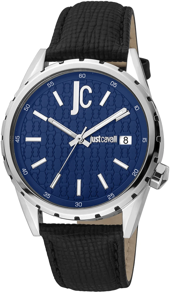 JustCavalli Laikrodis JUST CAVALLI JC1G217L0025. Kwarcowy, Kolor mėlyna. Mężczyzna.