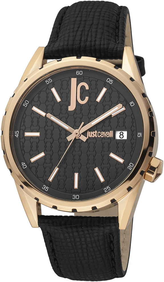 JustCavalli Laikrodis JUST CAVALLI JC1G217L0035. Kwarcowy, Kolor juoda. Mężczyzna.