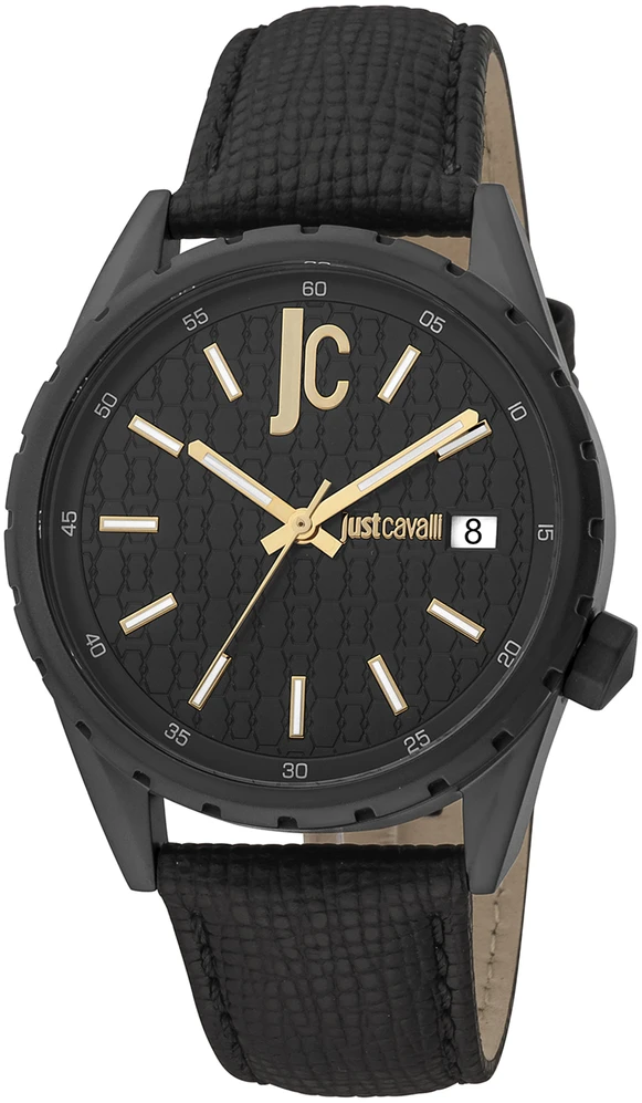 JustCavalli Laikrodis JUST CAVALLI JC1G217L0045. Kwarcowy, Kolor juoda. Mężczyzna.