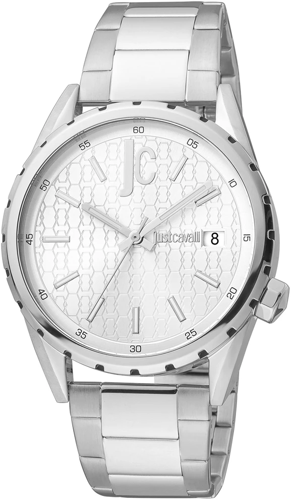 JustCavalli Laikrodis JUST CAVALLI JC1G217M0055. Kwarcowy, Kolor pilka. Mężczyzna.