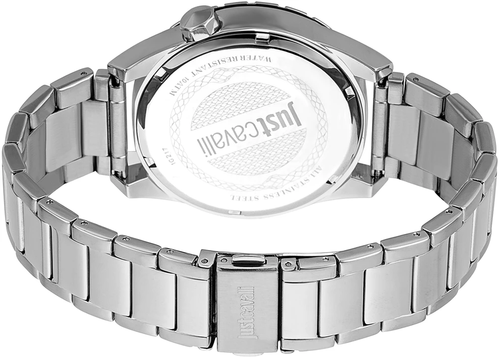 JustCavalli Laikrodis JUST CAVALLI JC1G217M0055. Kwarcowy, Kolor pilka. Mężczyzna.