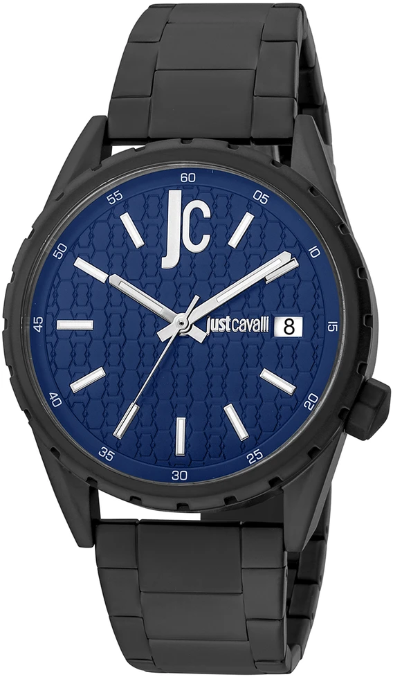 JustCavalli Laikrodis JUST CAVALLI JC1G217M0085. Kwarcowy, Kolor mėlyna. Mężczyzna.