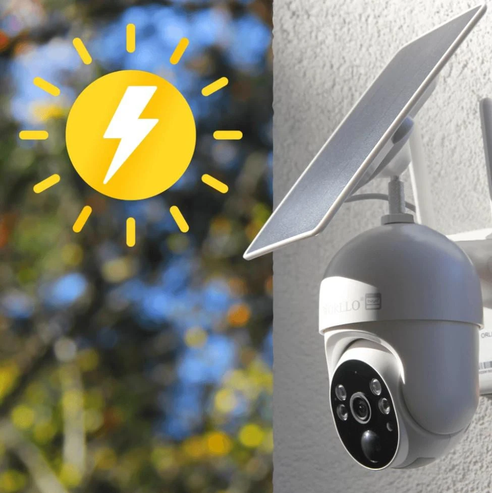 Kamera IP ORLLO Kamera IP bezprzewodowa 4G LTE obrotowa su panelem solarnym Orllo TZ1 PRO