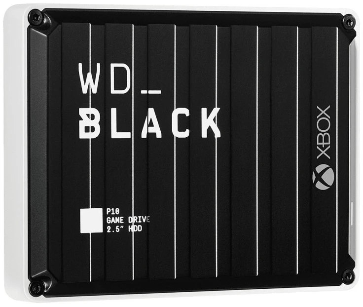Kietasis diskas Kita kompiuterio prekė Western Digital 2,5" WD Juodas P10 Žaidimų diskas XBOX 2TB USB 3.2 6,4cm 2,5 colio Juodas/Baltas RTL