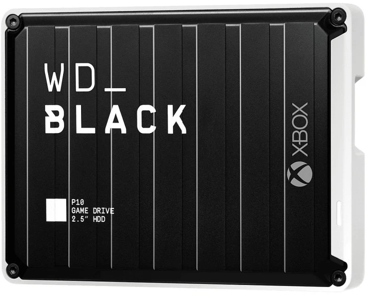 Kietasis diskas Kita kompiuterio prekė Western Digital 2,5" WD Juodas P10 Žaidimų diskas XBOX 2TB USB 3.2 6,4cm 2,5 colio Juodas/Baltas RTL