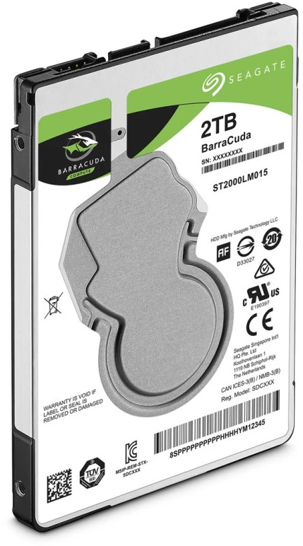 Kietasis diskas Seagate 2.5 BarraCuda 2TB (N)