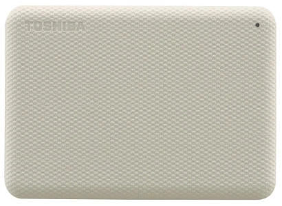 Kietasis diskas Toshiba Storage Canvio Advance 2 TB, Externe HDD (beige, Micro-USB-B 3.2 Gen 1 (5 Gbit/s))