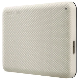 Kietasis diskas Toshiba Storage Canvio Advance 2 TB, Externe HDD (beige, Micro-USB-B 3.2 Gen 1 (5 Gbit/s))
