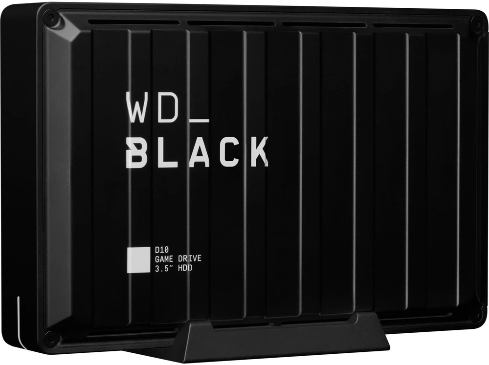 Kietasis diskas Western Digital Dysk zewnętrzny HDD WD D10 Game Drive 8TB Juodas (WDBA3P0080HBK-EESN)