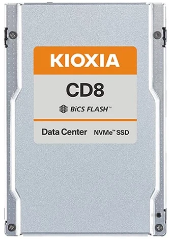 Kioxia Holdings Corporation Kioxia CD8-R 15.36TB 2,5'' PCI-E x4 Gen 4 NVMe serverio diskas (KCD8XRUG15T3)