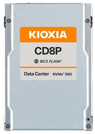 Kioxia CD8P-V 1.6 TB 2.5" PCI Express 5.0 NVMe BiCS FLASH TLC