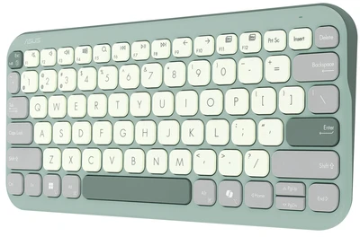 Klaviatūra ASUS KW100 tastatūra Marshmallow Žalias