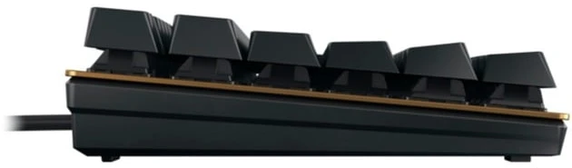 Klaviatūra CHERRY KC 200 MX MX2A Silent Raudona - Juodas