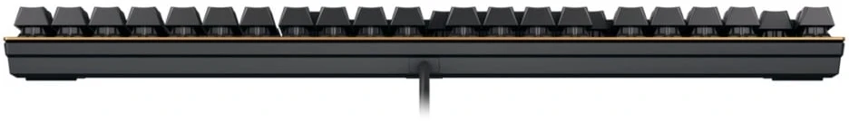 Klaviatūra CHERRY KC 200 MX MX2A Silent Raudona - Juodas