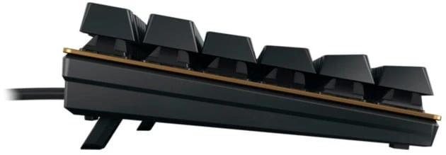 Klaviatūra CHERRY KC 200 MX MX2A Silent Raudona - Juodas