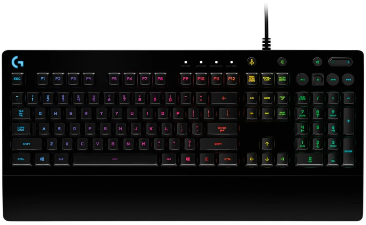 Žaidimų Klaviatūra Logitech G213 Prodigy RGB, DE išdėstymas