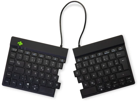 R Go Tools R-GO SPLIT BREAK ERGONOMIŠKAS - Klaviatūra QWERTZ (DE) BLUETOOTH B