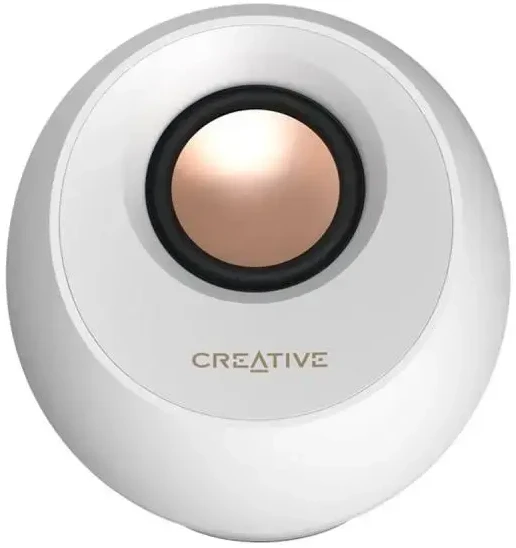 Kompiuterio kolonėlės Creative Pebble Pro Balta