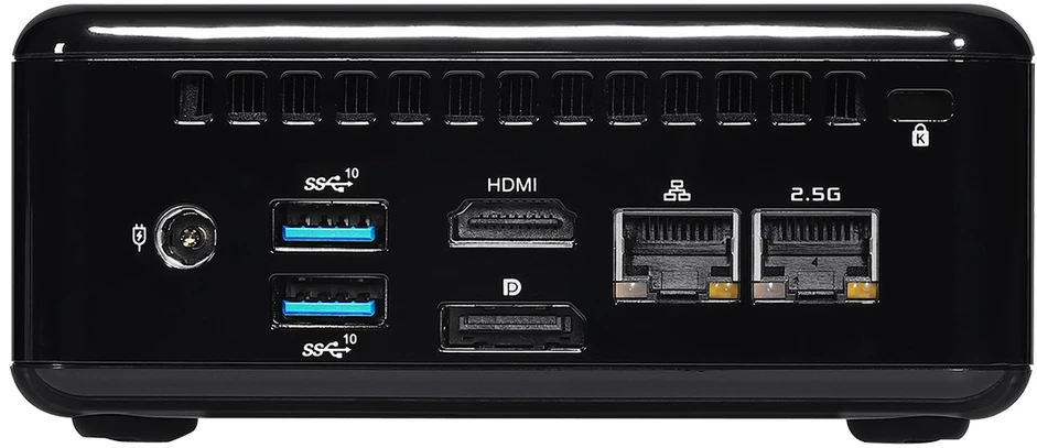 Asrock NUC BOX-1165G7 0,6L dydžio kompiuteris Juoda i7-1165G7 4,7 GHz