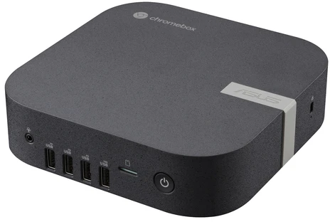 ASUS Chromebox CHROMEBOX6-S3006UN Intel Core 3 100U 8 GB DDR5-SDRAM 128 GB SSD ChromeOS Mini PC Juodas