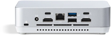 ASUS NUC 14 Pro+ RNUC14RVSU7089A2I, Mini-PC - sidabrinis/baltas, Windows 11 Home