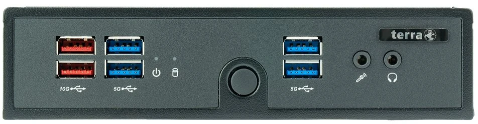 Kompiuteris Wortmann AG Terra PC Mini 6000PV4 W11P – Be ventiliatoriaus – Kompaktiškas stalinio kompiuterio korpusas