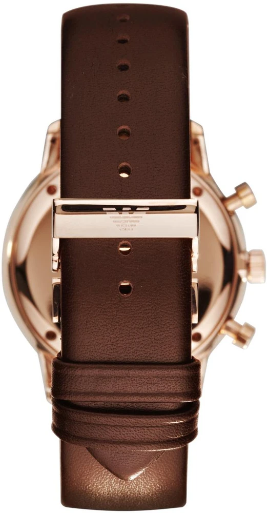Laikrodis ARMANI AR0387. Kwarcowy, Kolor ruda. Mężczyzna.