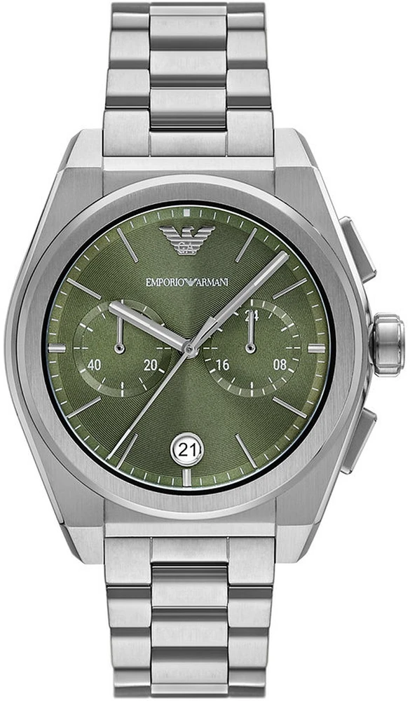 Vyriškas laikrodis EMPORIO ARMANI AR11640 - Federico Chronograph (zi122a)