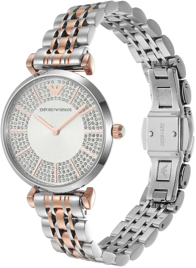 EMPORIO ARMANI AR11537 - GIANNI T-BAR moteriškas laikrodis (zi512c)